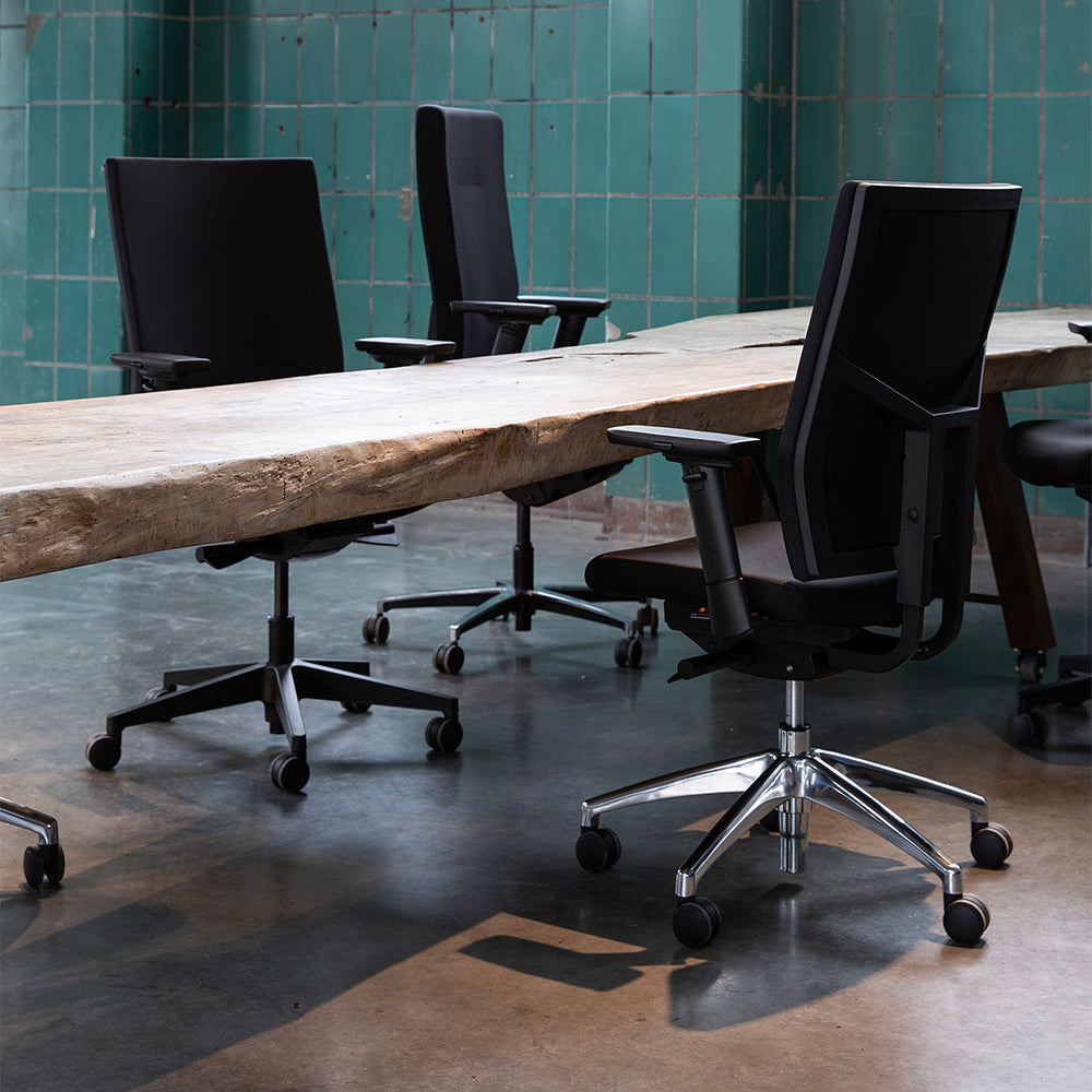 NEN 1335 keurmerklabel van een ergonomische bureaustoel