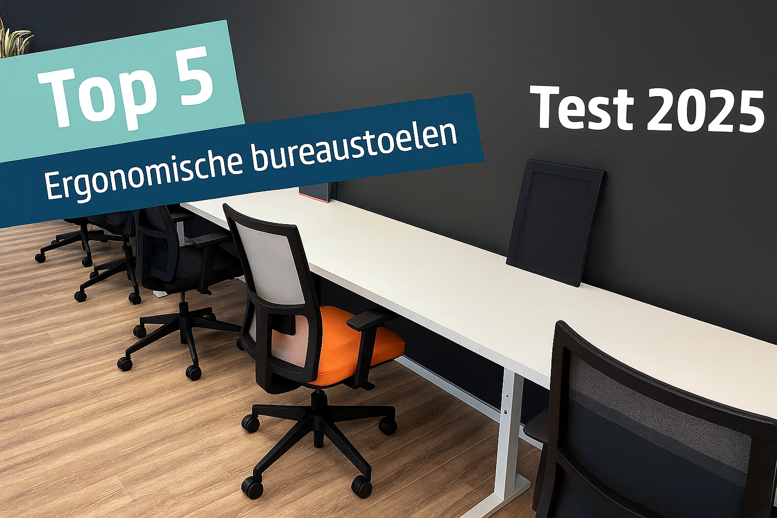 Top 5 ergonomische bureaustoelen van 2025