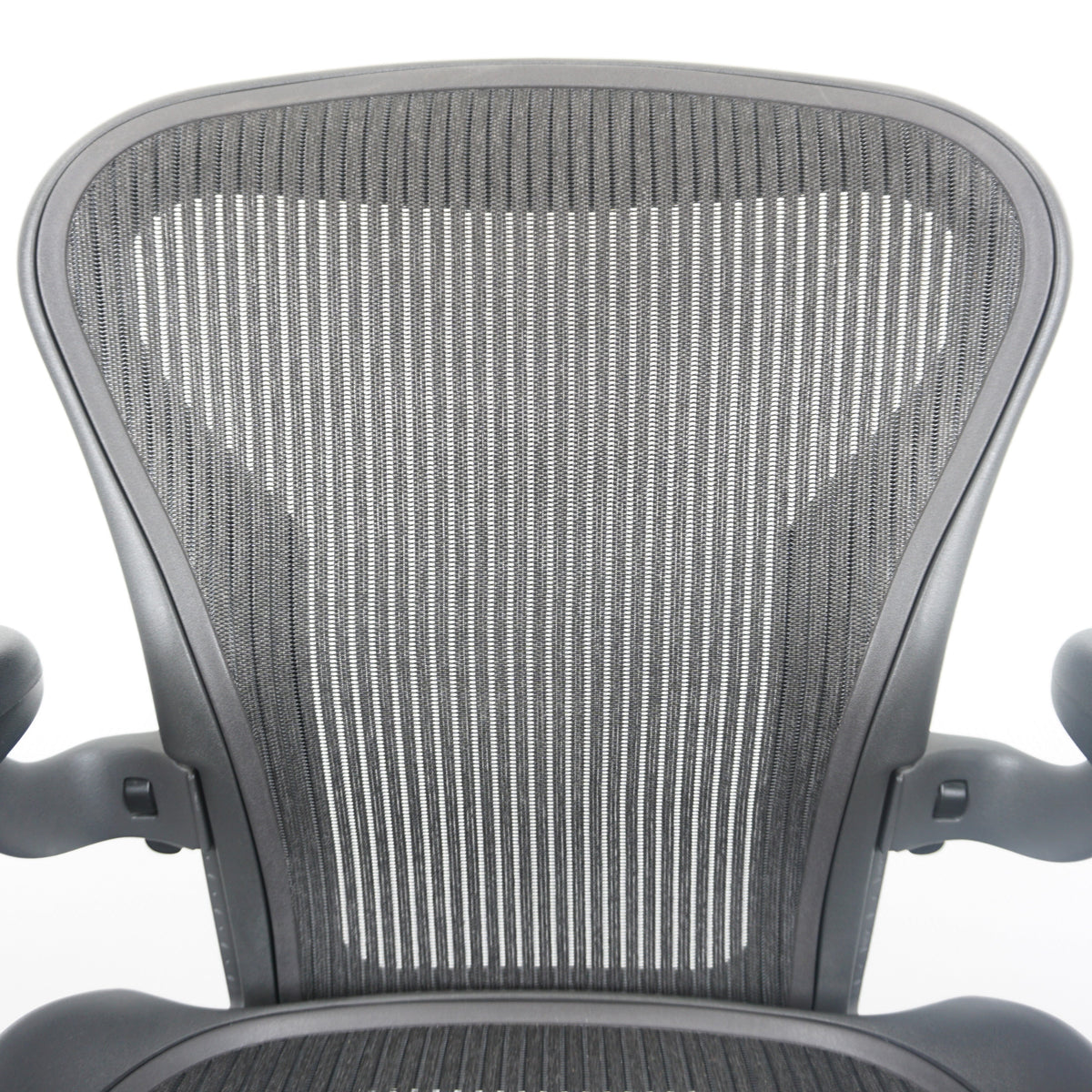 Refurbished Herman Miller Aeron type A, antraciet foto 10