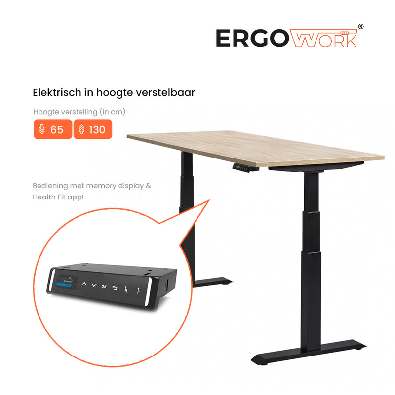 Ergowork Pro zit-sta bureau