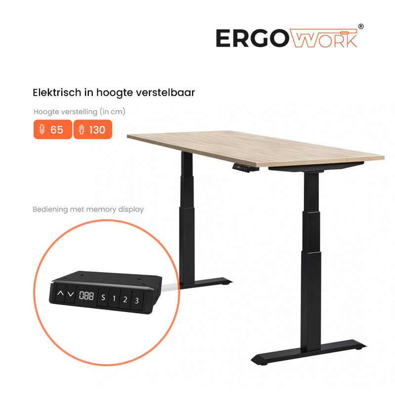 Ergowork zit-sta bureau